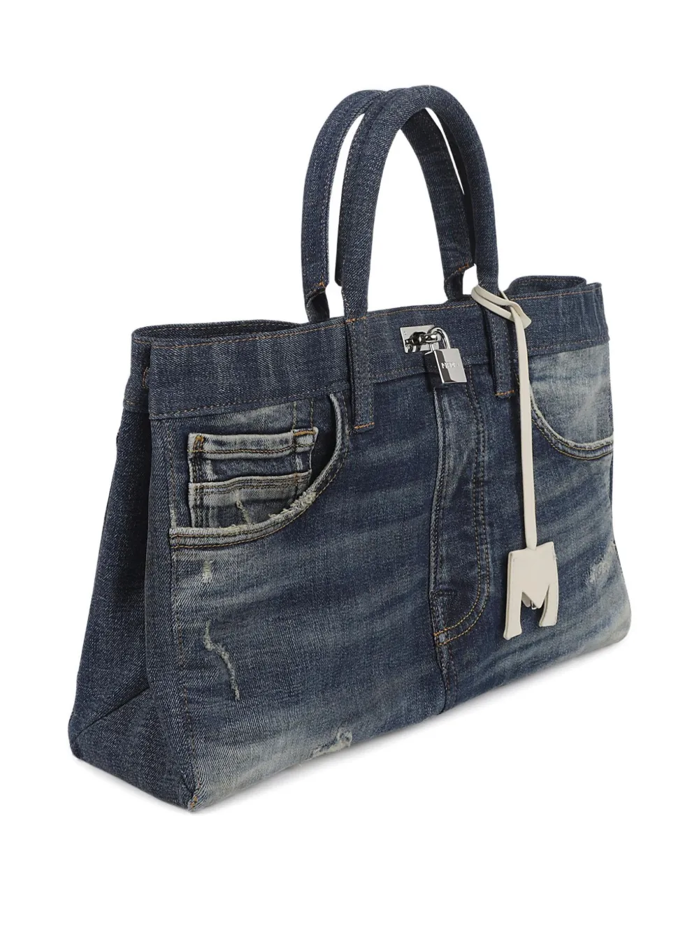 Medea Nina Tote Bag In Blue