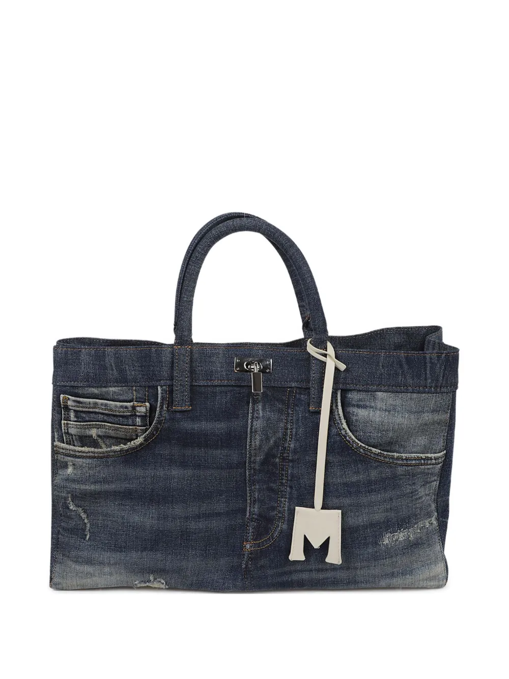 Medea Nina Tote Bag In Blue