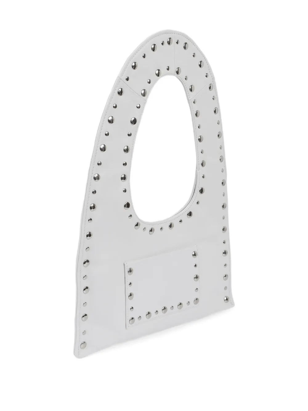 Gimaguas mini Franca studded-embellishment tote bag - Wit