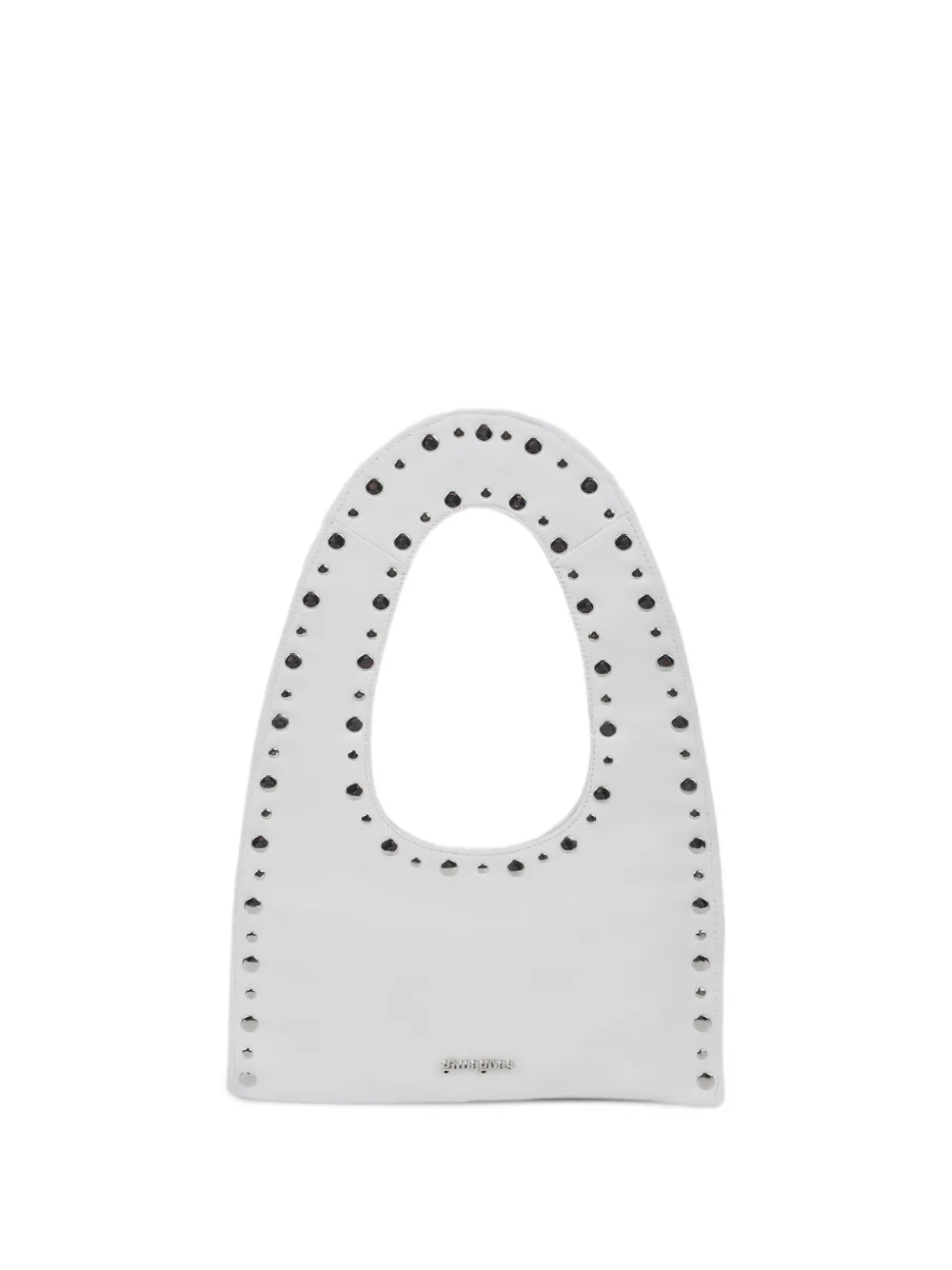 Gimaguas mini Franca studded-embellishment tote bag - Bianco
