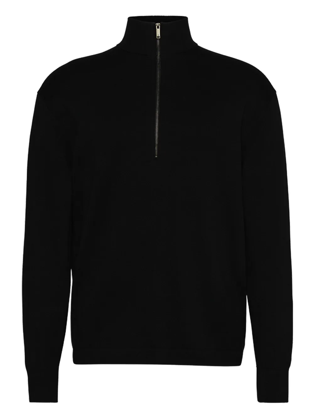 Calvin Klein half-zip sweater | Black | Image 1