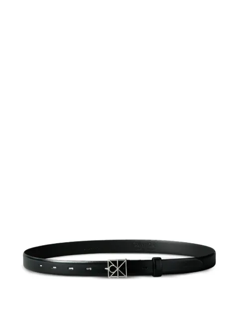 Calvin Klein logo-buckle belt