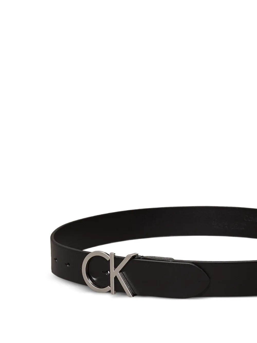 Calvin Klein Riem met logo - Zwart