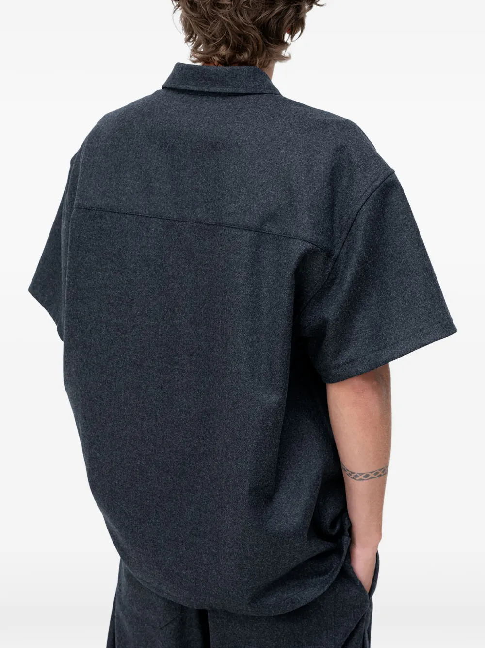 DARKPARK Alex poloshirt met zak - Grijs