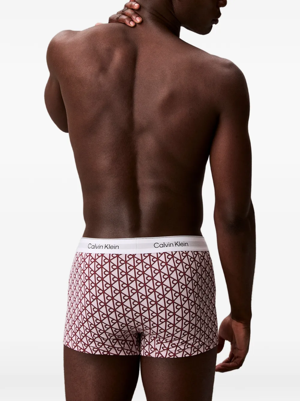 Calvin Klein patterned logo-waistband boxers (set of 3) | Image 2
