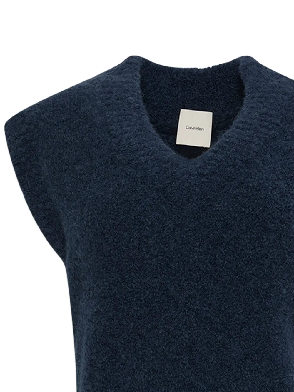 Calvin Klein suéter sin mangas con cuello en V | Suéteres | Image 2