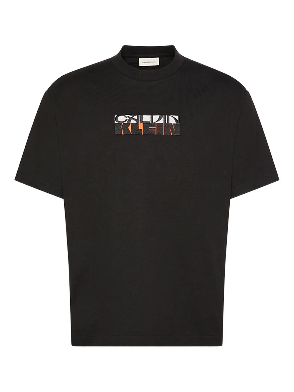 Calvin Klein logo-print T-shirt | Black | Image 1