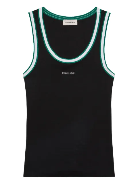 Calvin Klein logo-embroidered vest
