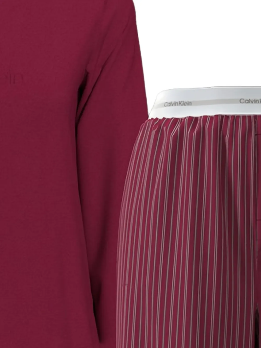 Calvin Klein logo striped pajama (set of two) | Conjuntos de pijama | Image 2