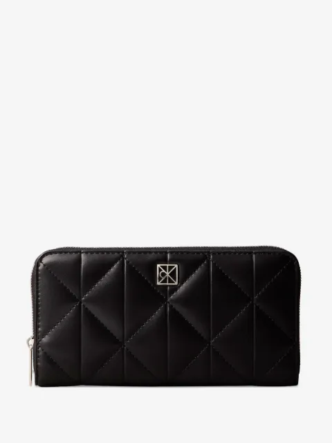 Calvin Klein quilted logo wallet