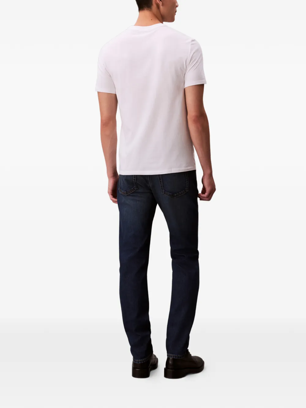 Calvin Klein five-pockets logo-patch jeans | Regular & Straight-Leg Jeans | Image 2