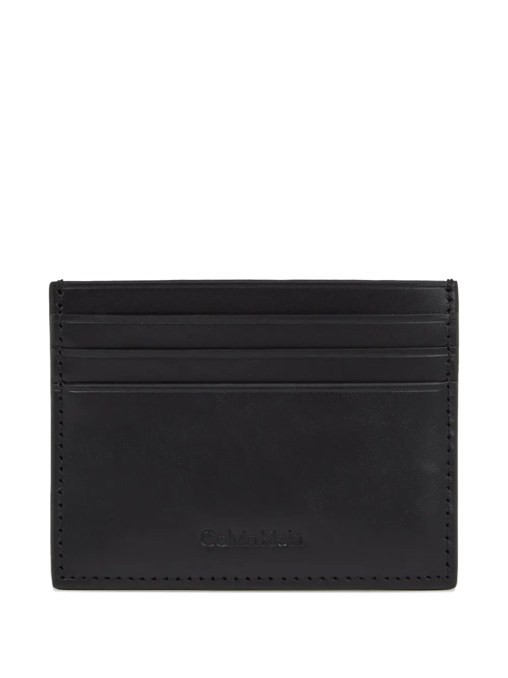Calvin Klein logo-detail cardholder | Black | Image 1
