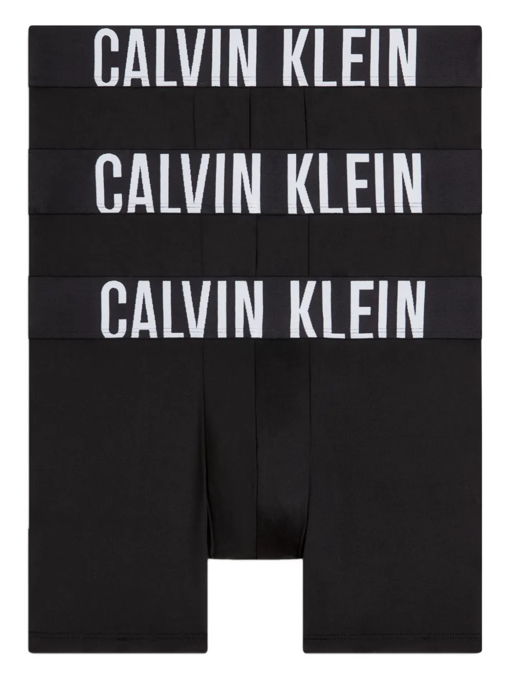 Calvin Klein logo briefs 3-pack | Black | Image 1