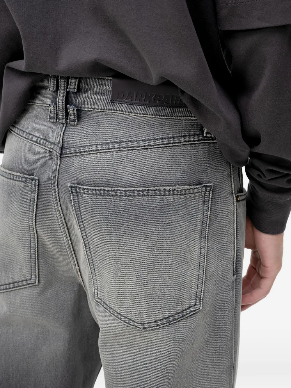 DARKPARK Vervaagde jeans Grijs