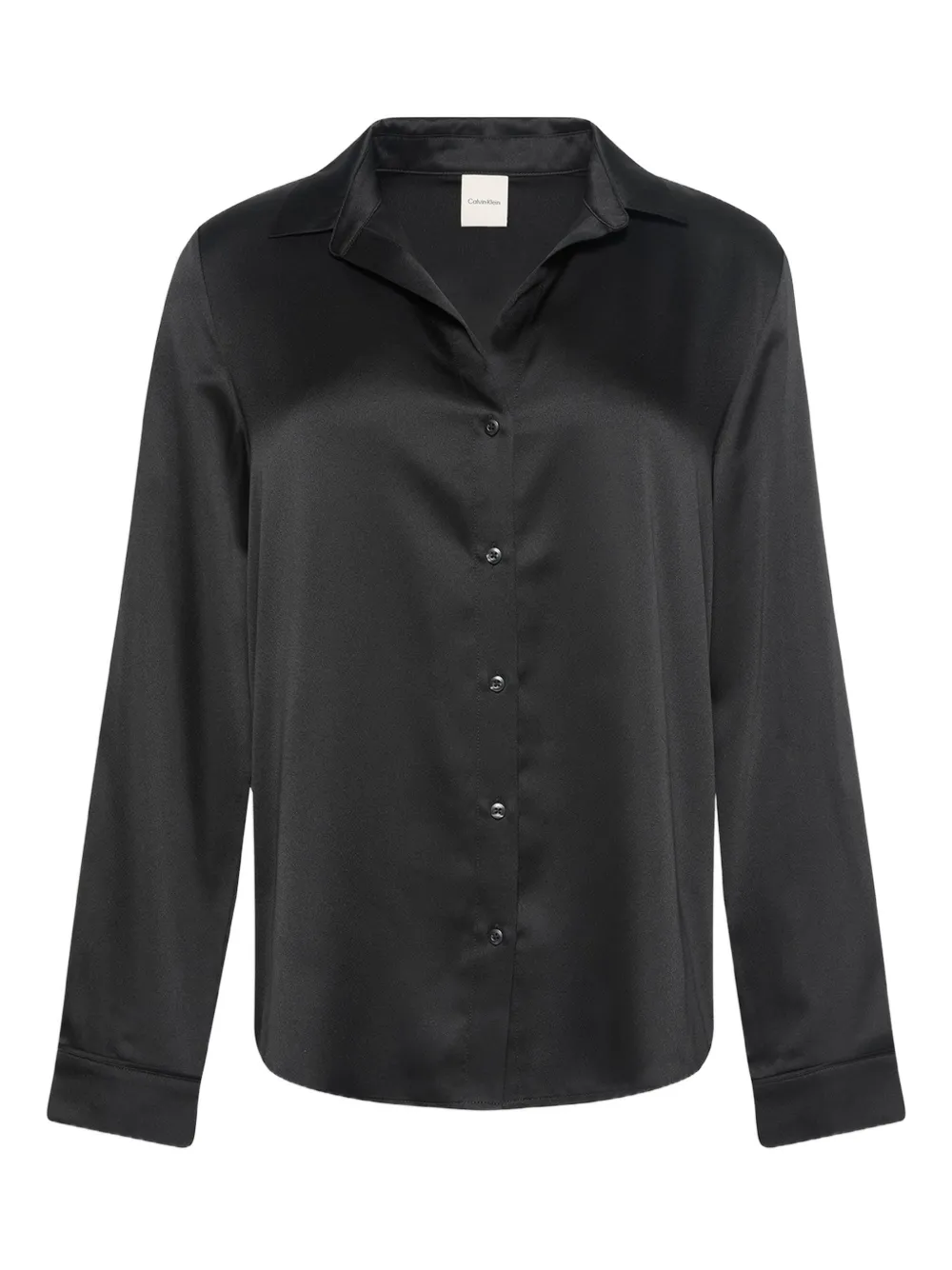 Calvin Klein Button-fastening Shirt In Black