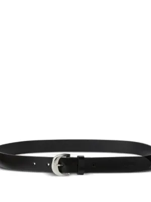 Calvin Klein Leather Belt with Metal Clasp Women black Belts Amazon.com: Calvin Klein 40MM CE CENTER-BAR : Clothing  main image 4