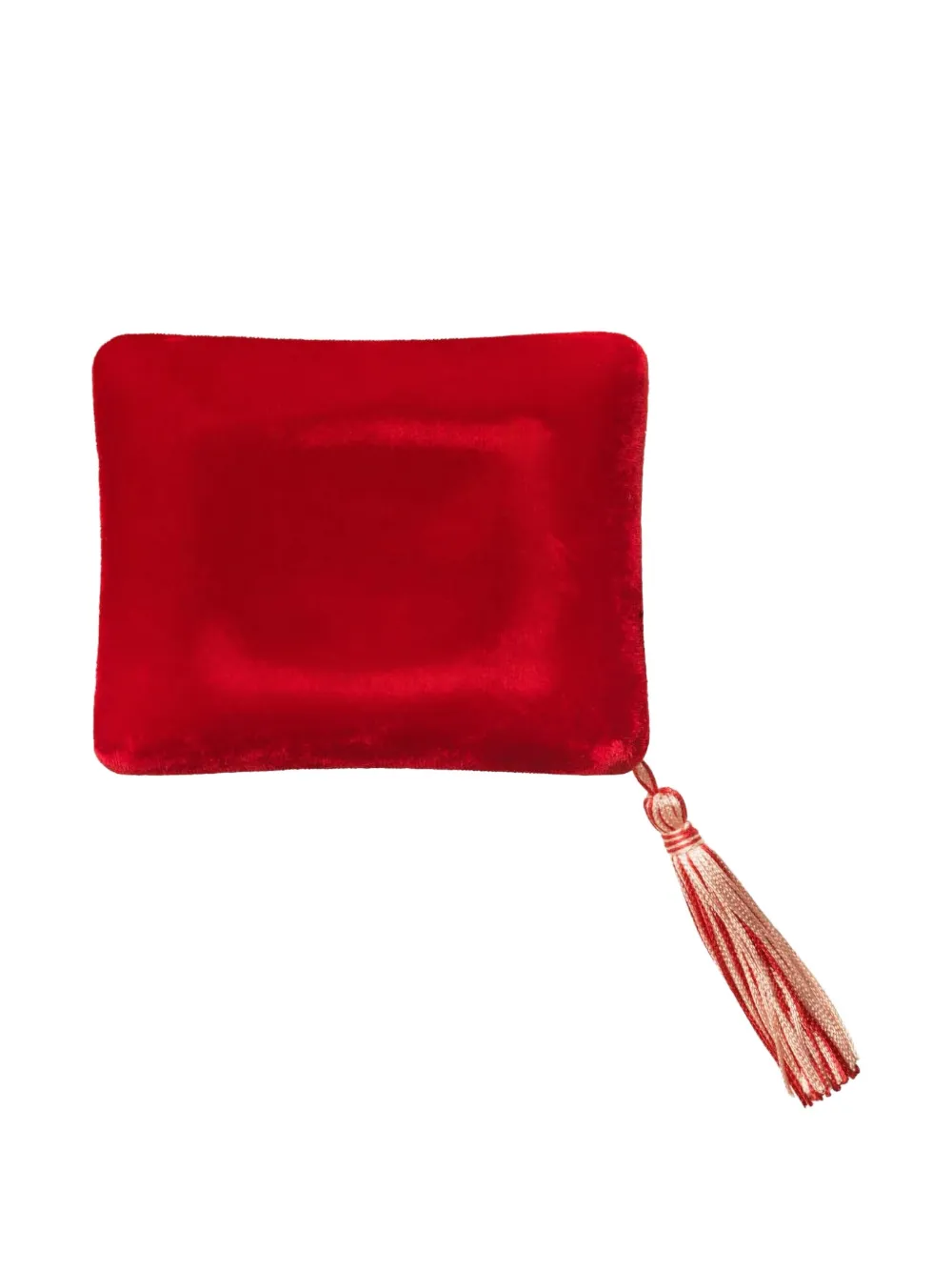 Sophie Bille Brahe Velvet Lily Rouge Jewellery Box (3.5cm X 8.5cm) In Multi