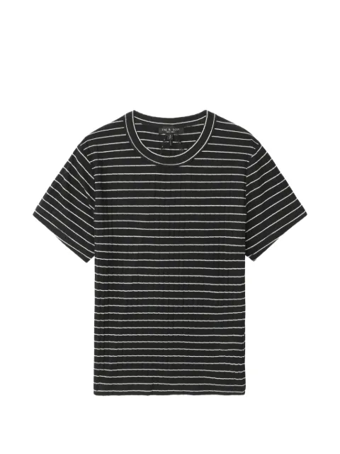 rag & bone striped ribbed T-shirt