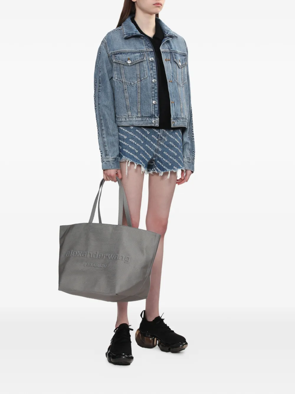 Rag & bone short-sleeve polo top - Zwart