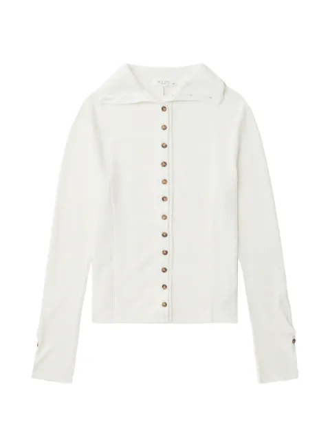 rag & bone suéter tejido con botones