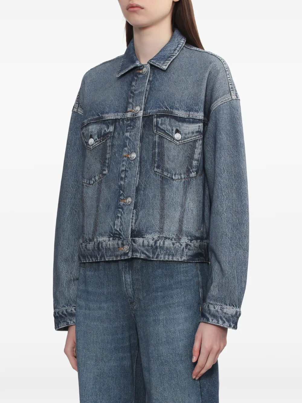 rag & bone Jas met knopen Blauw