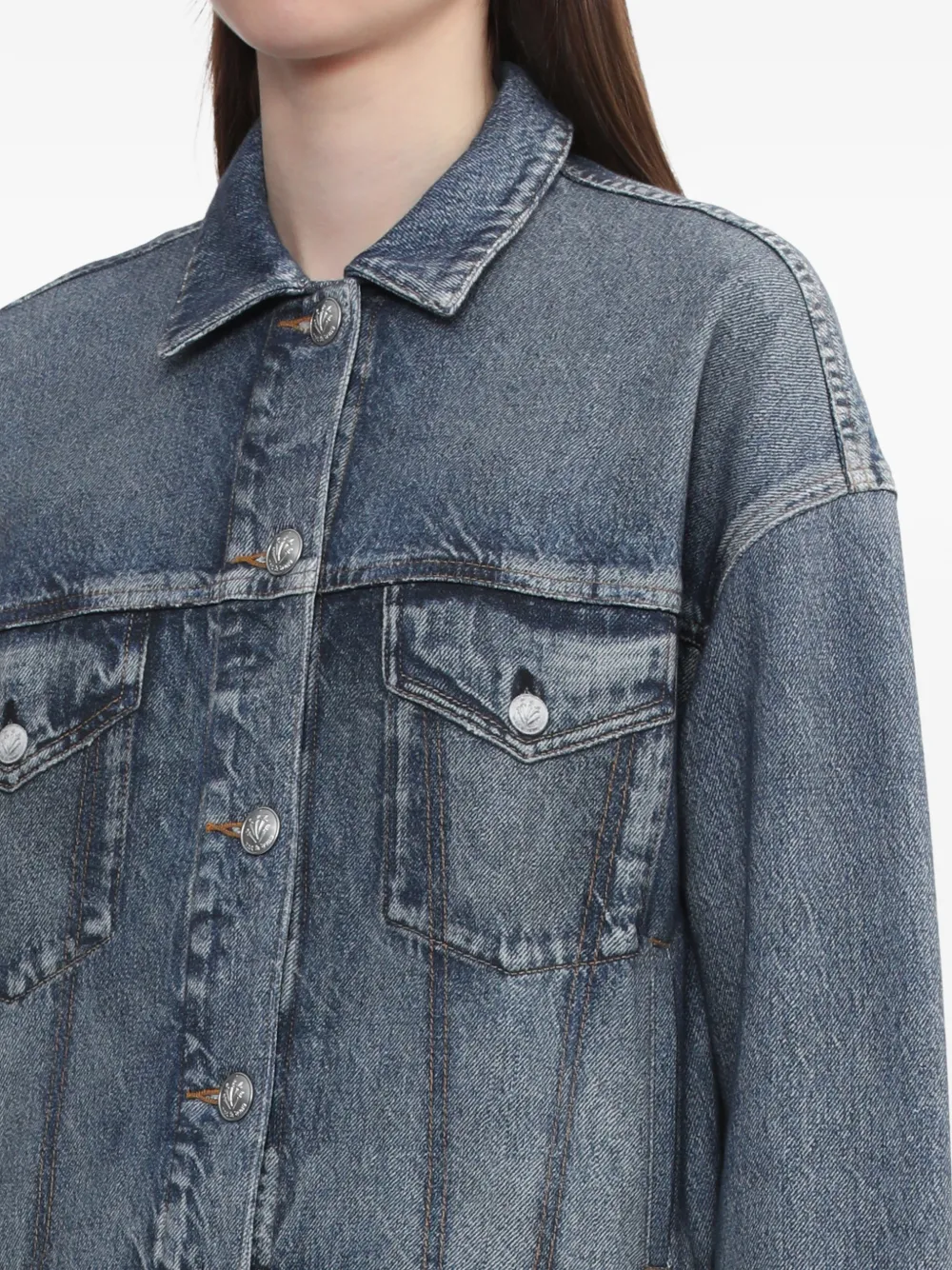 rag & bone Jas met knopen Blauw