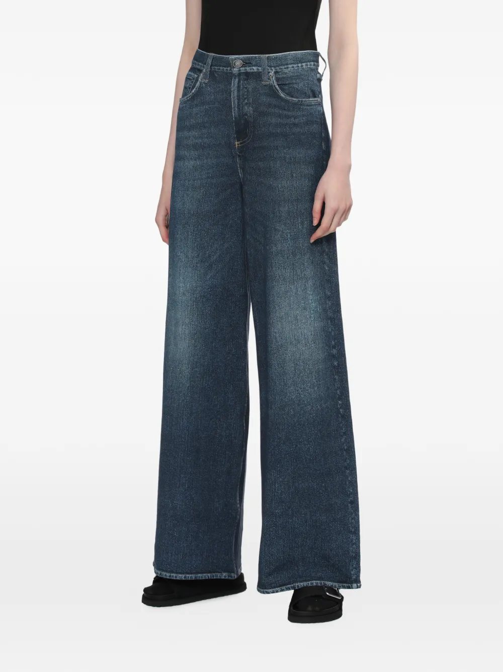 Rag & Bone Wide-leg Jeans - Blue 