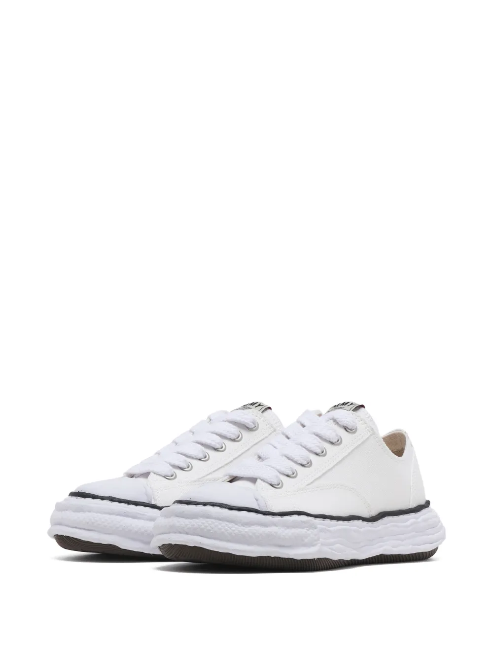 Maison MIHARA YASUHIRO Peterson canvas sneakers Wit
