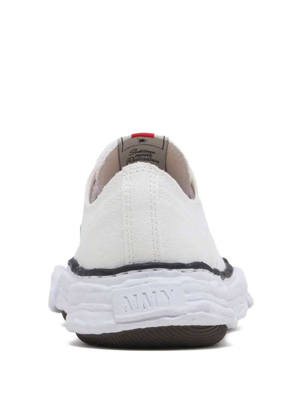 Maison MIHARA YASUHIRO Peterson canvas sneakers Wit