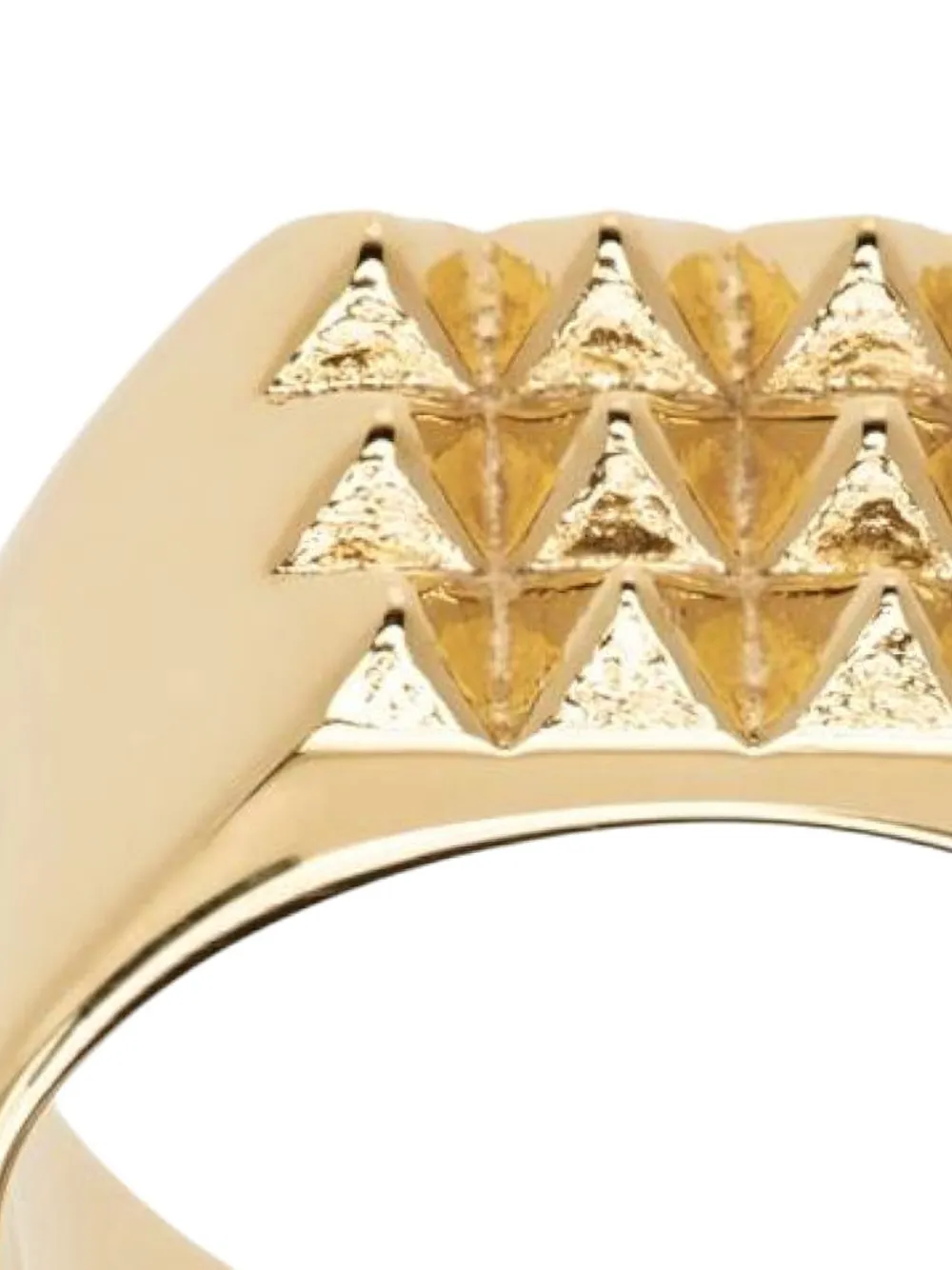 Ernest W. Baker triangle plated ring | Image 2