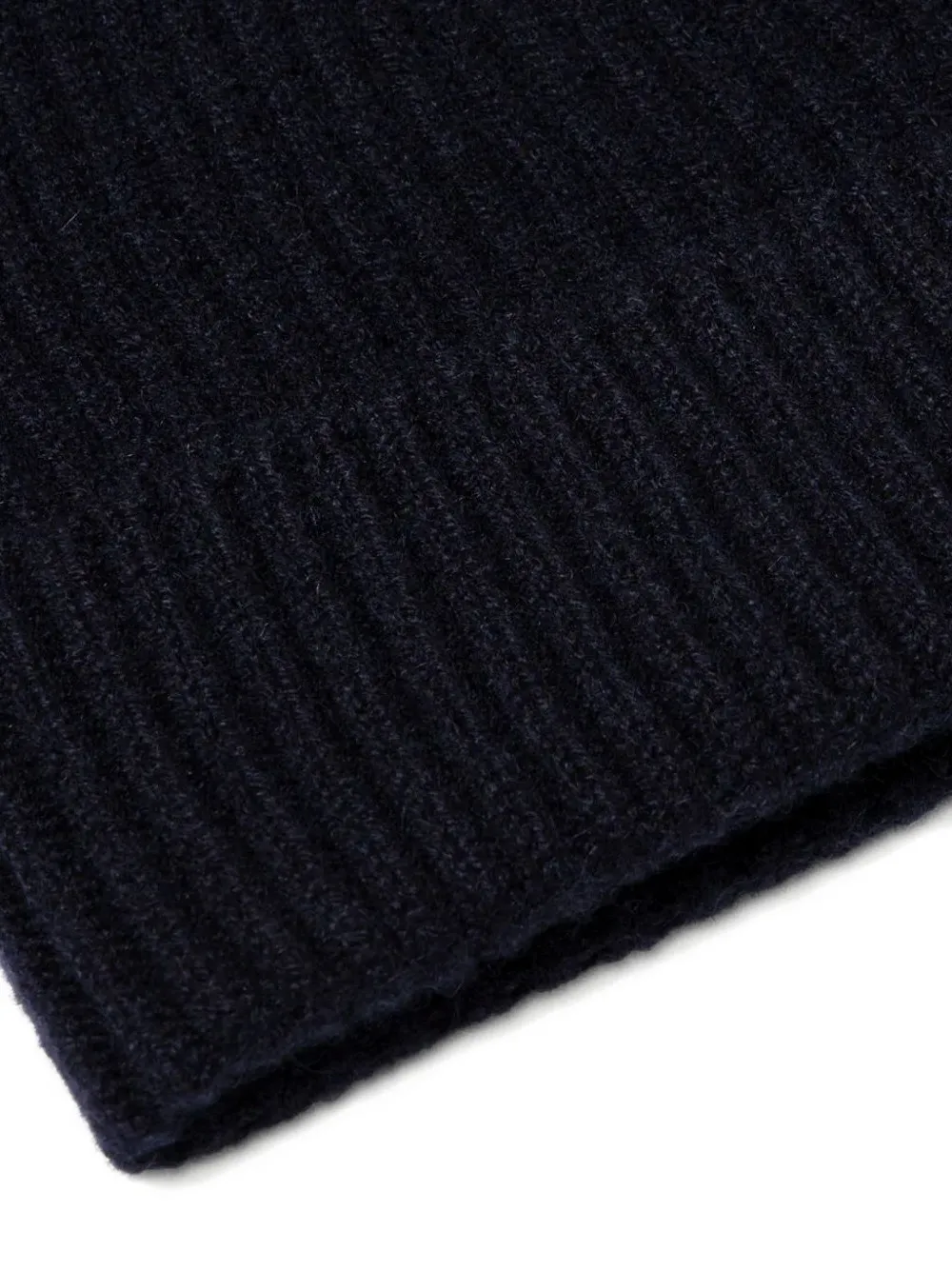 Sunspel ribbed-knit beanie hat - Blauw