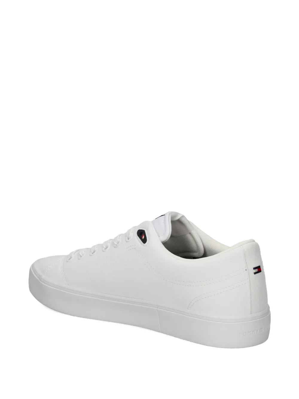 Tommy Hilfiger Lace-up Sneakers In White