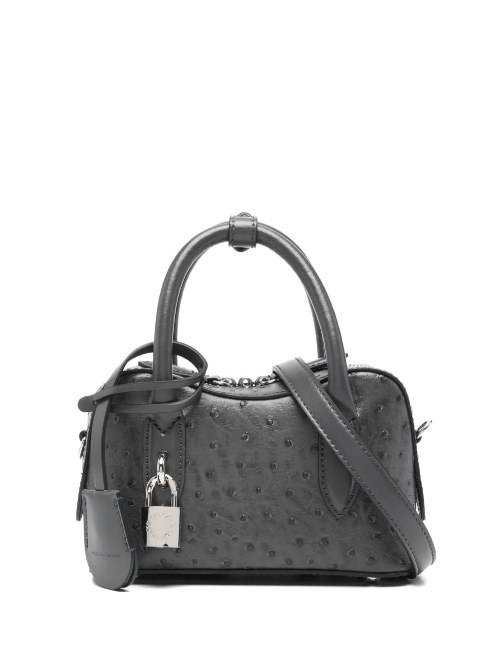 Stella McCartney Ryder padlock shoulder bag - Grigio