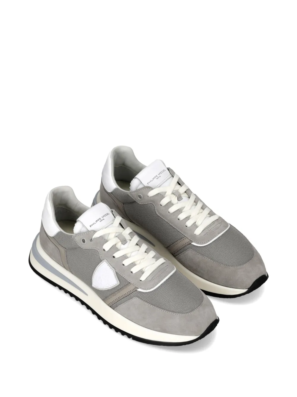 Philippe Model Paris Tropez 2.1 sneakers met shield-patch Grijs