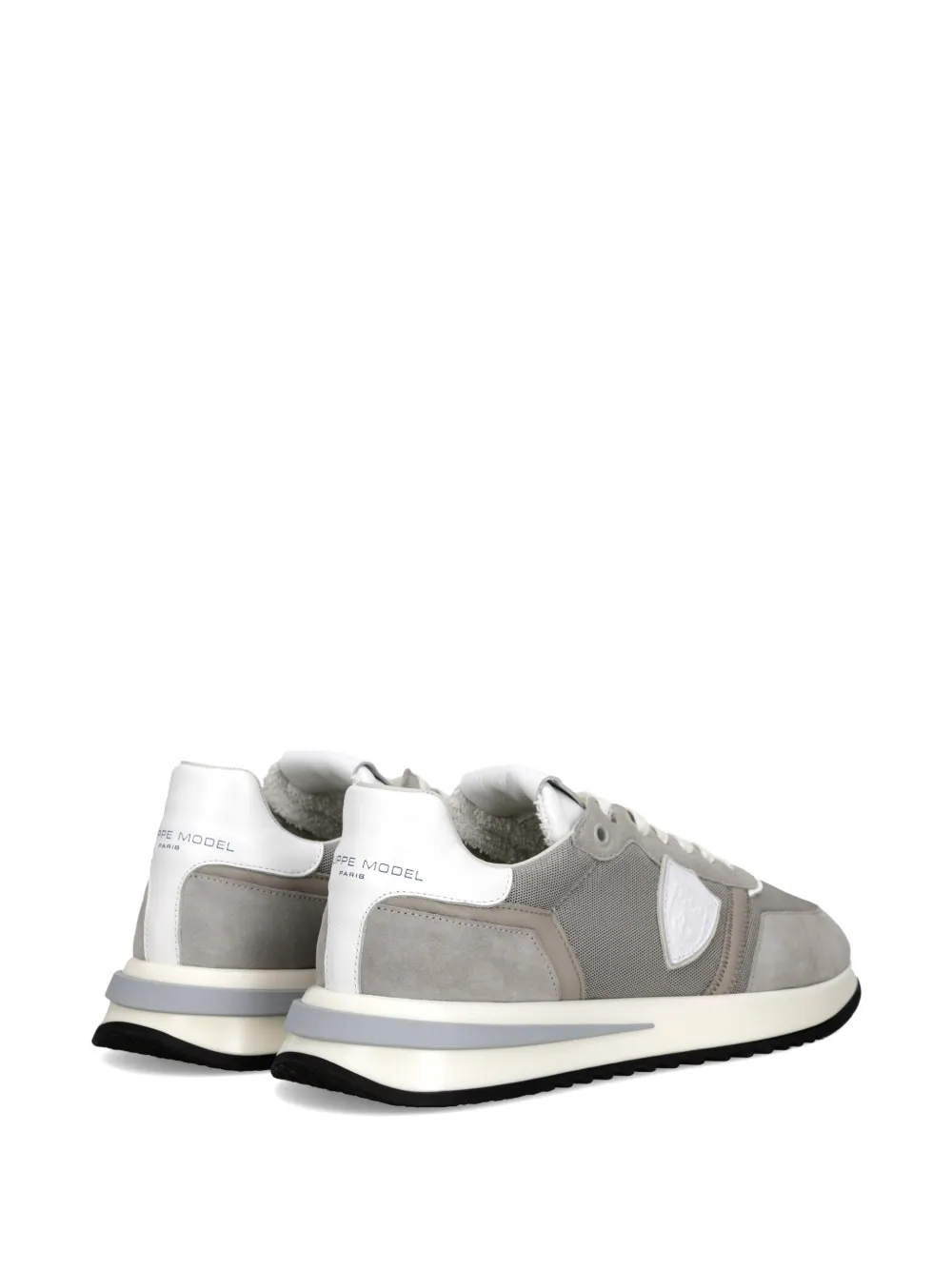 Philippe Model Paris Tropez 2.1 sneakers met shield-patch Grijs