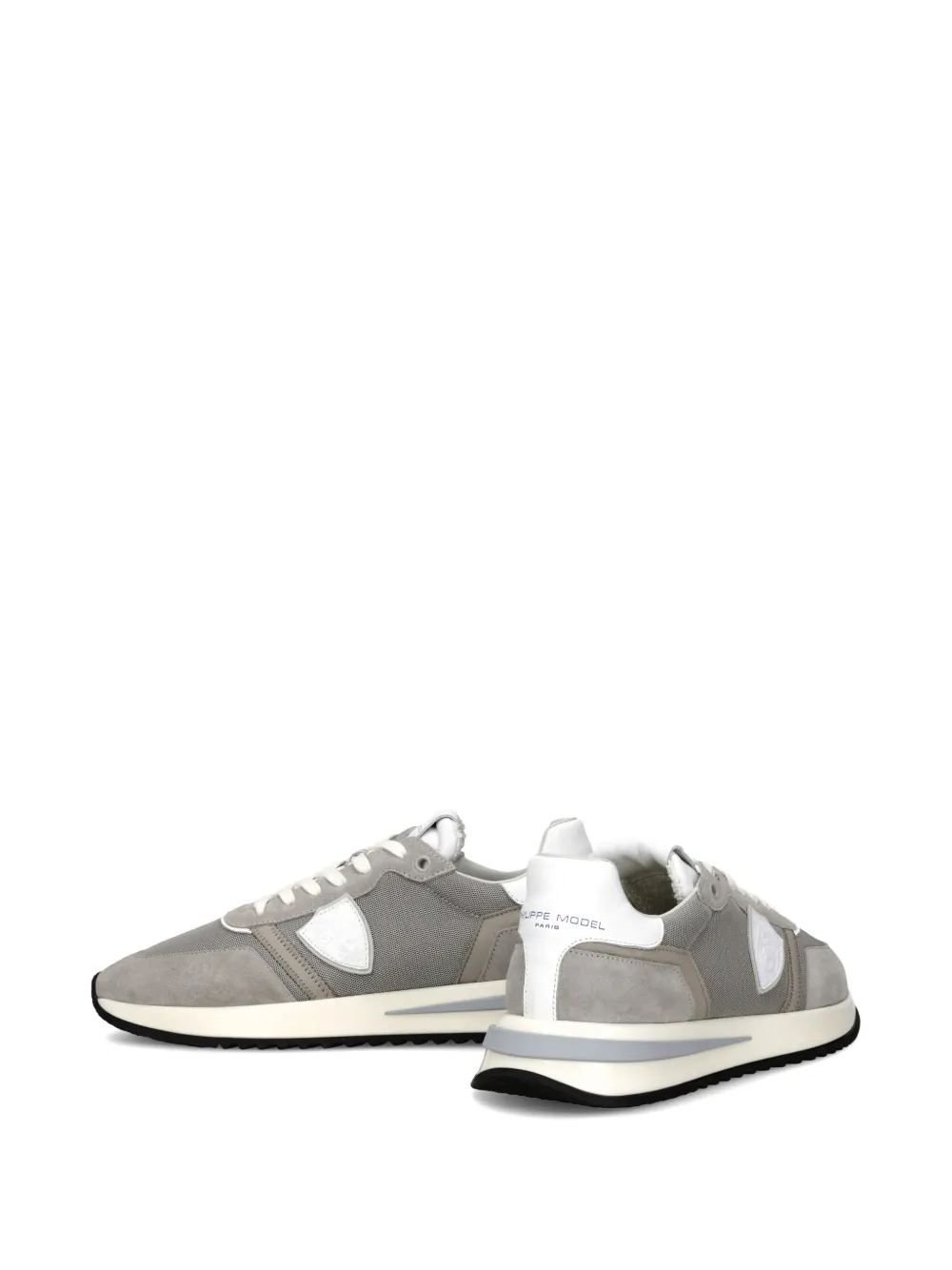 Philippe Model Paris Tropez 2.1 sneakers met shield-patch Grijs