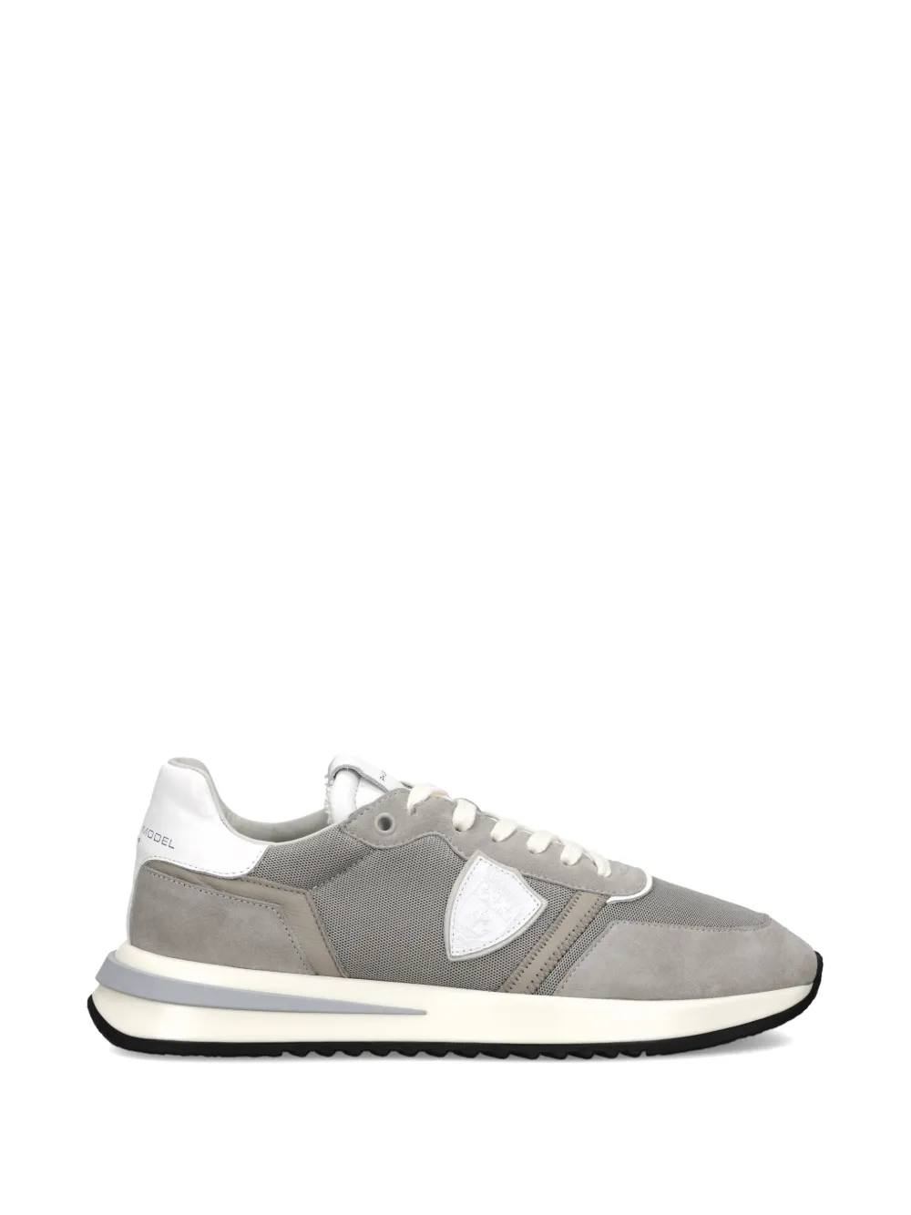 Philippe Model Paris Tropez 2.1 sneakers met shield-patch Grijs