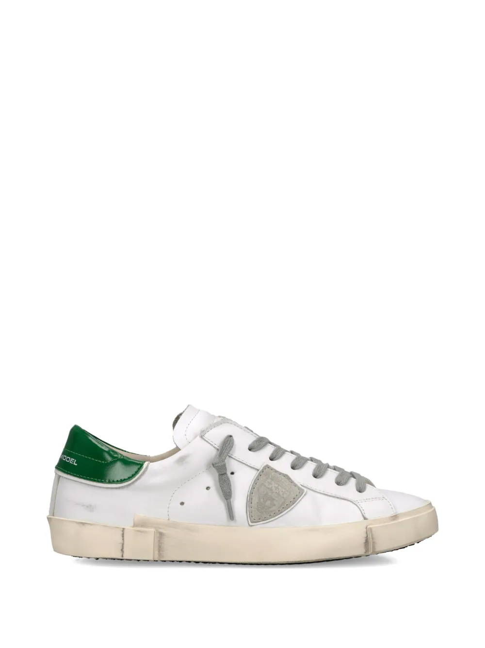 Philippe Model Paris Prsx logo patch prsx low sneakers - Bianco