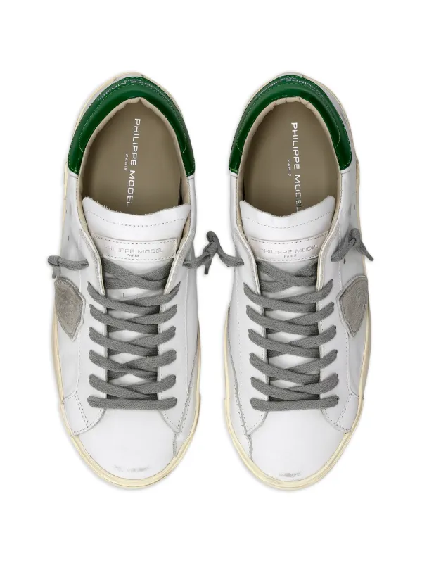 Philippe Model Paris Prsx Logo Patch Prsx Low Sneakers | White