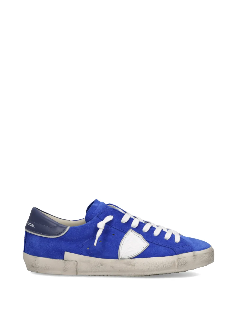 Philippe Model Paris PRSX leren low-top sneakers Blauw