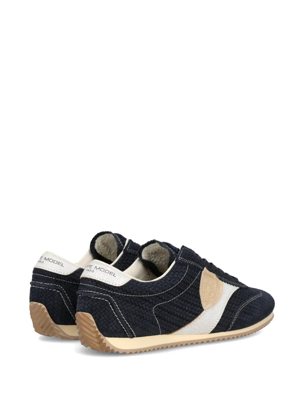 Philippe Model Paris lace-up fastening sneakers Blauw