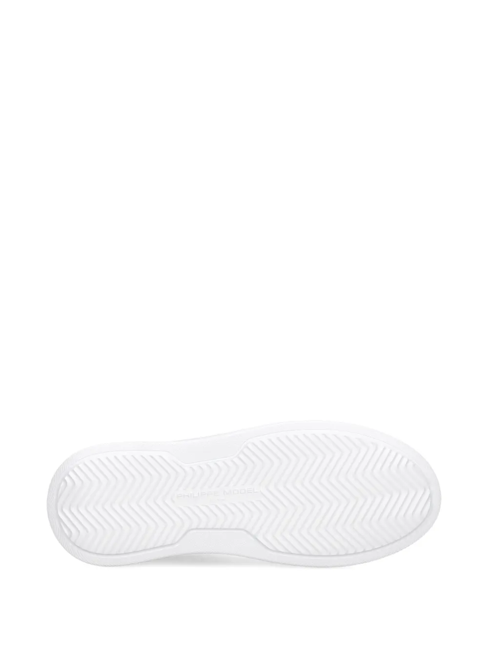 Philippe Model Paris Temple sneakers met ronde neus Wit