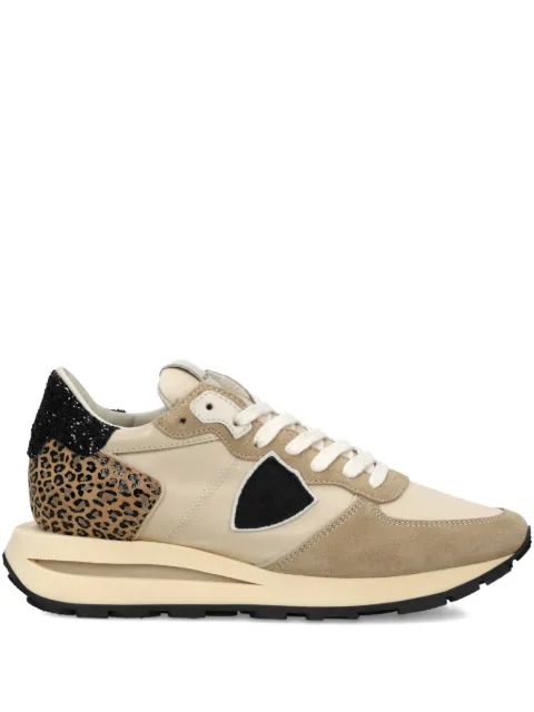 Philippe Model Paris Tropez Haute animal-print sneakers 