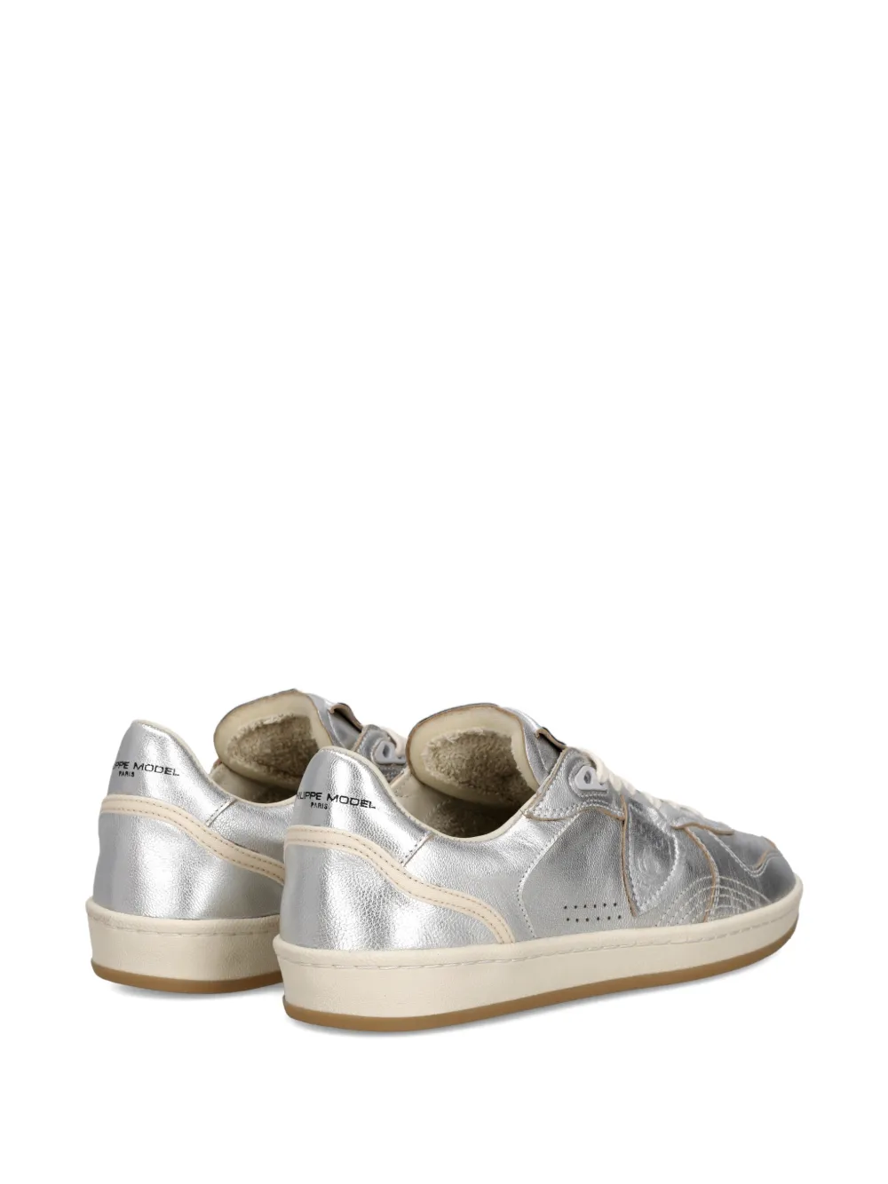 Philippe Model Paris Pgal geperforeerde low-top sneakers Zilver