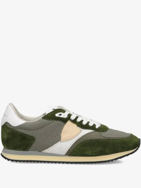 Philippe Model Paris suede panelled trainers