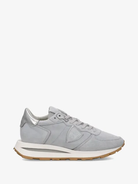 Philippe Model Paris Tropez Haute metallic panel sneakers