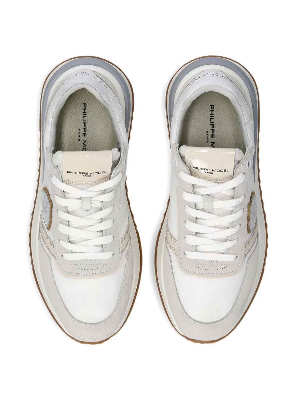 Philippe Model Paris Tropez 2.1 triangle-logo sneakers Wit