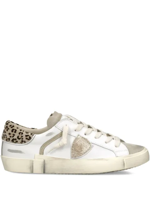Philippe Model Paris animal print prsx low trainers
