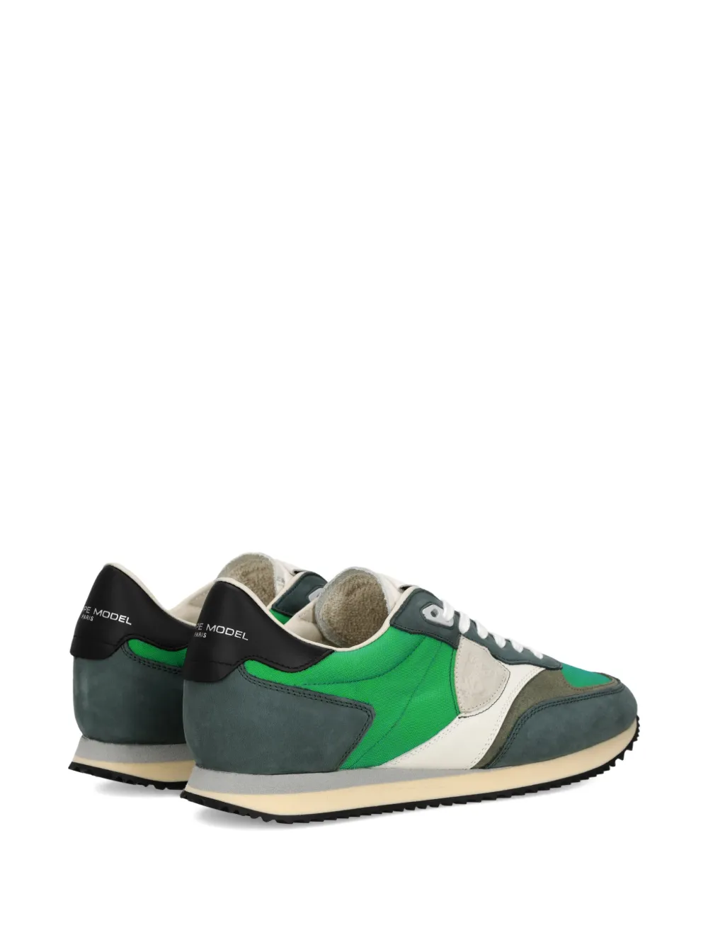 Philippe Model Paris Sneakers met vlakken Groen