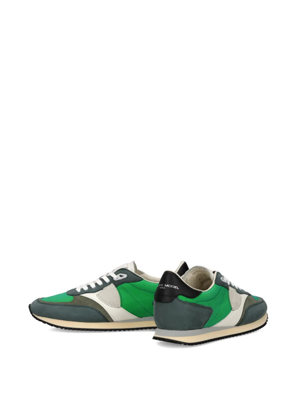 Philippe Model Paris Sneakers met vlakken Groen